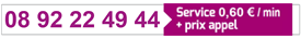 Tarif voyance audiotel : 0,60 € / min + prix appel. Service de consultation amoureuse accessible 24h/24