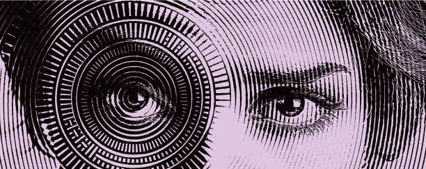 Regard de voyance d'une médium pure fonctionnant par flash et ressenti pour un éclairage précis et juste.